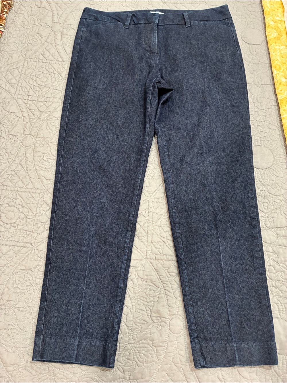 Liz Claiborne Emma Dark Blue Denim Pants 6